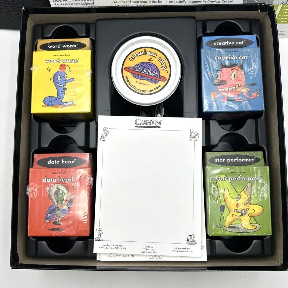 Cranium The Game For Your Whole Brain Outrageous Game Original NEW